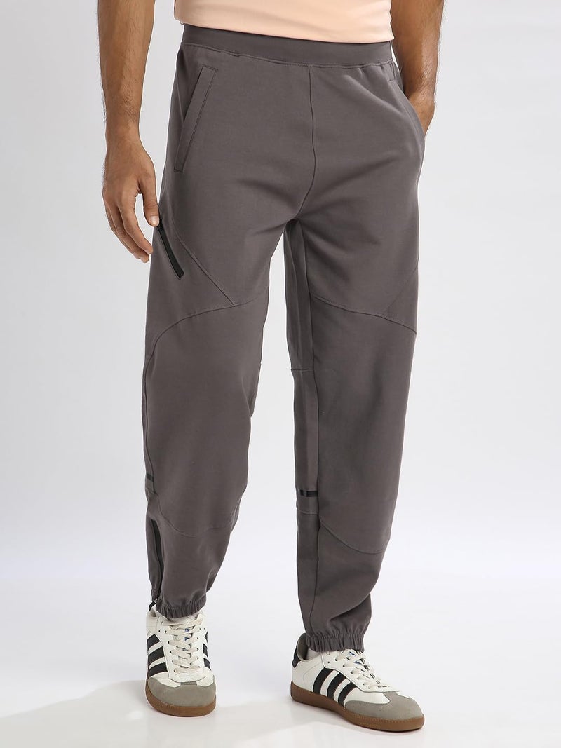 Nobero Men Wanderer - Travel Joggers(1M-BWJG-R0137-ET4_Grey_L) - Image 2