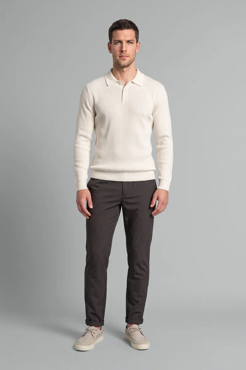 Tapered Fit Trousers