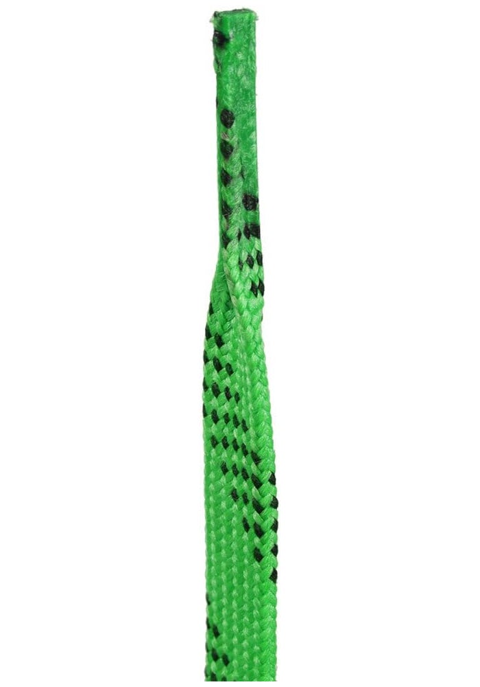 Elite Hockey Prolace Waxed Hockey Skate Laces - Lime Green, 120 Inches - Image 3