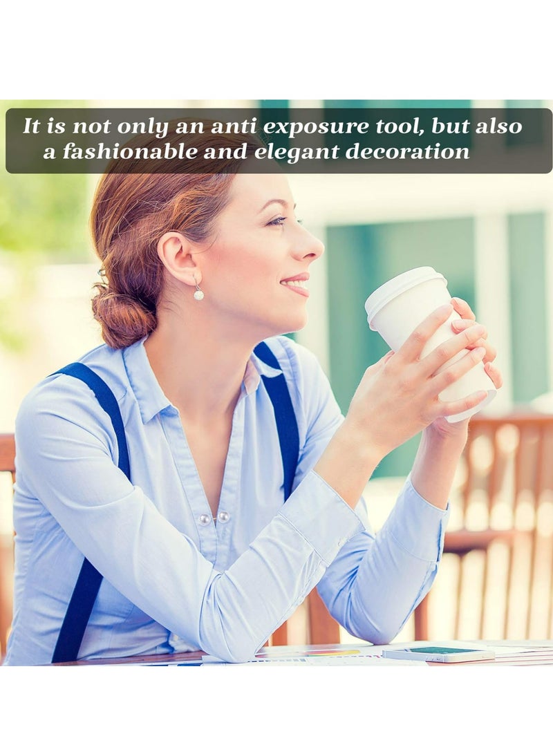 أوزيغالور 6 قطع دبابيس دبابيس بروش لؤلؤ صناعي، 2 أنماط، للسترة/شال نسائي، ديكور حفلات الزفاف - Image 3