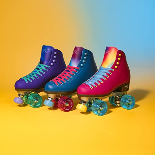 Riedell Orbit Roller Skate - Outdoor Womens Quad Roller Skate | Ultraviolet | Size 5 - Image 2