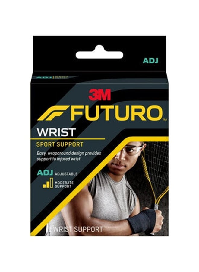 FUTURO Sport Adjustable Wrist Support- Black 