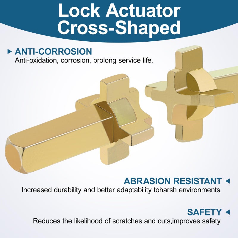 VYH Replacement Andersen Hinged Door Lock Actuator 2579542  Compatible With Andersen 400 Series Frenchwood Hinged In-Swing & Out-Swing Doors Handle  From 1988 To Present (1 Pack) - Image 5