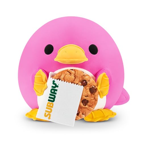 Snackles Series 2 Platypus & Subway 8 Inch Plush by ZURU, Ultra Soft Plush, Collectible Plush with Real Licensed Brands, Stuffed Animal, Giftable - Image 1