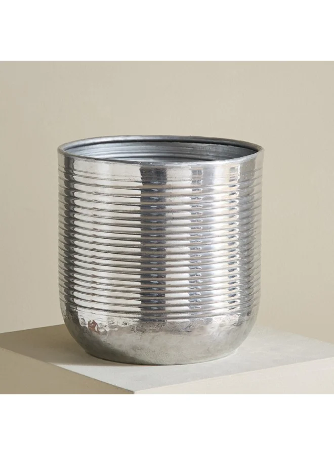 Home Box Nydril Linework Aluminium Planter 22 x 22 cm