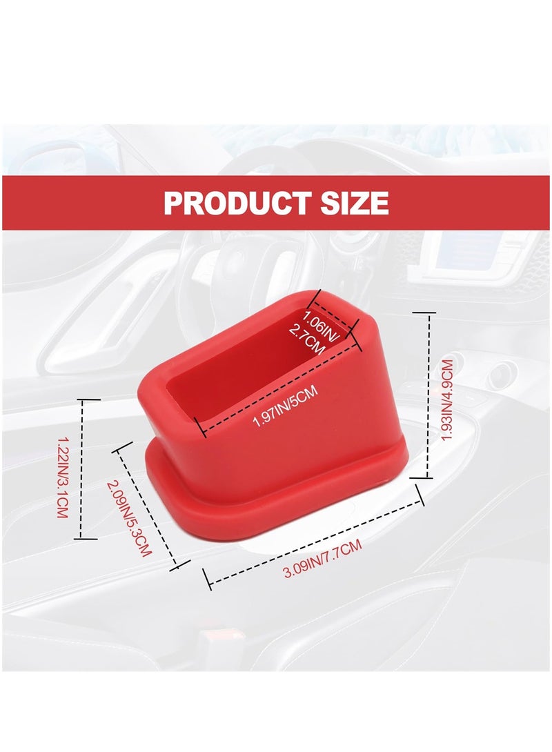 Excefore Seat Belt Holder, Car Seat Belt Buckle Holder Booster Auto Seatbelt Guard Easy Access to The Buckles of Rear Seats Car Accessories, Compatible with Most Cars, Suitable for Kids, 2-Pack - Image 2