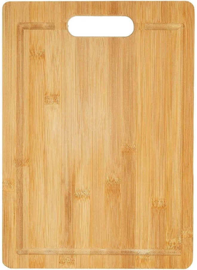 MOMENT - Bamboo Cutting Board [36 X 26Cm] Best For Meat, Vegetables And Cheese. Professional Grade For Strength And Durability. - Image 1