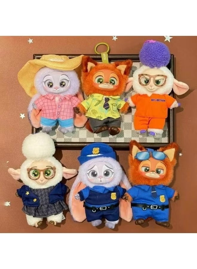 Miniso Zootopia Series Blind Box Disney Vinyl Plush Pendant and Keychain Mystery Blindbox. - Image 5