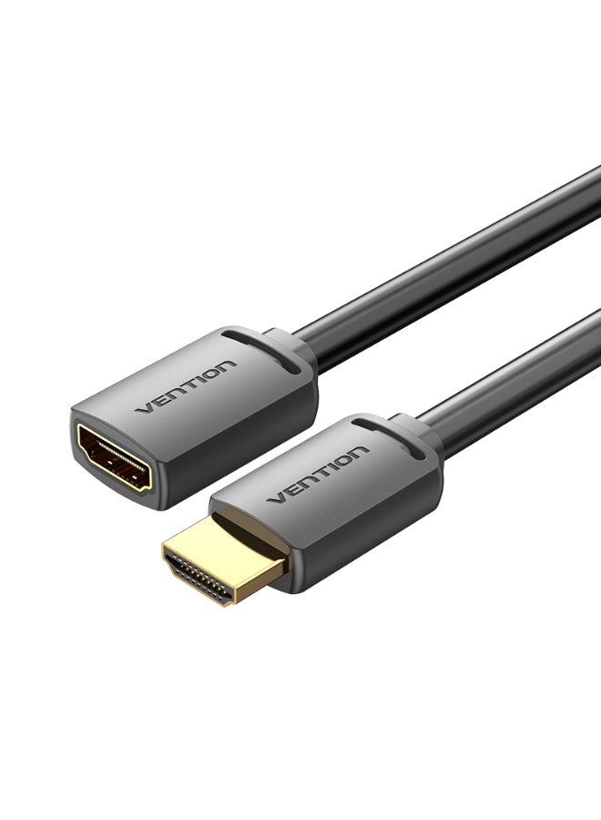VENTION 4K HDMI Extension Cable HD PVC Type Black Model - Image 1