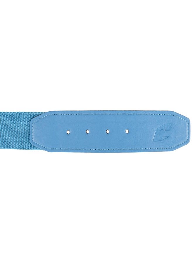 Champro Boys' MVP Baseball Belt, Light Blue, Youth - Image 2