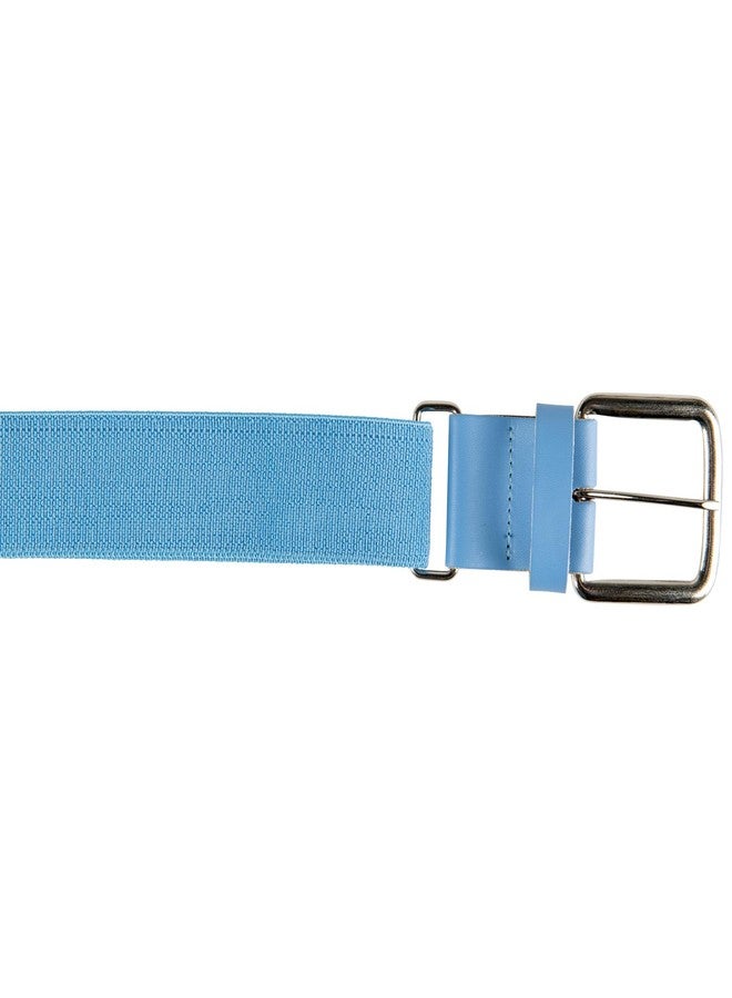 Champro Boys' MVP Baseball Belt, Light Blue, Youth - Image 3