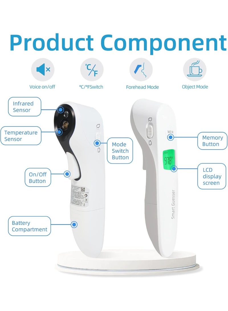 Touchless Forehead Thermometer – Digital Infrared Thermometer for Fast, Accurate & Hygienic Temperature Measurement - Image 3