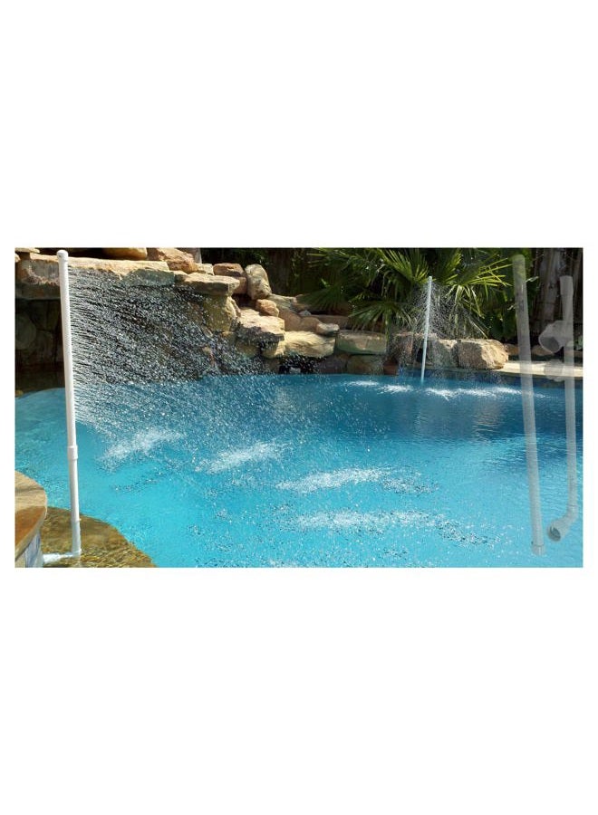mistcooling مبرد بركة السباحة، أبيض - Image 1