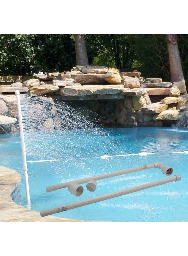 mistcooling مبرد بركة السباحة، أبيض - Image 2