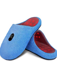 Rechargeable Red & Blue Light Therapy Device for Feet, 460NM, 660NM & 850NM with Pulse Mode for Enhanced Foot Health and Pain Relief at Home.
