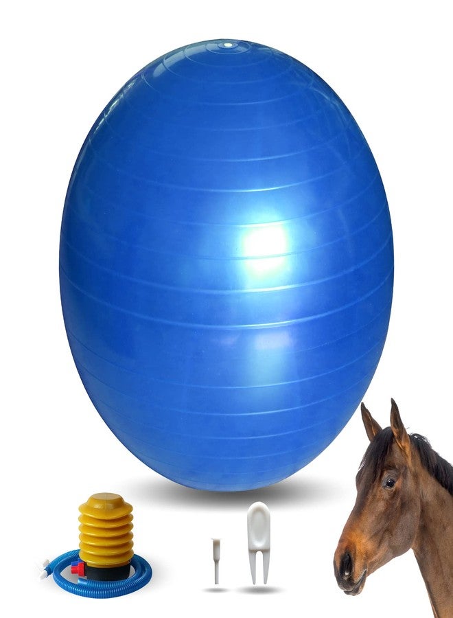 RideFound 17 Inch Horse Play Balls Anti-Burst Herding Ball for Horse Mega Equine Ball for Play Training Horses Soccer Balls - Image 1