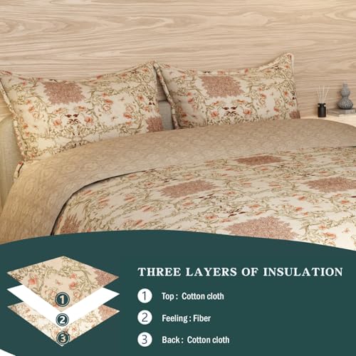 Akshya Cotton Dohar Single Bed Lightweight AC Comforter Thin Summer Blanket Reversible Cotton Quilt Soft Breathable Skin Friendly Single Bed Size Multi-Purpose - Image 5