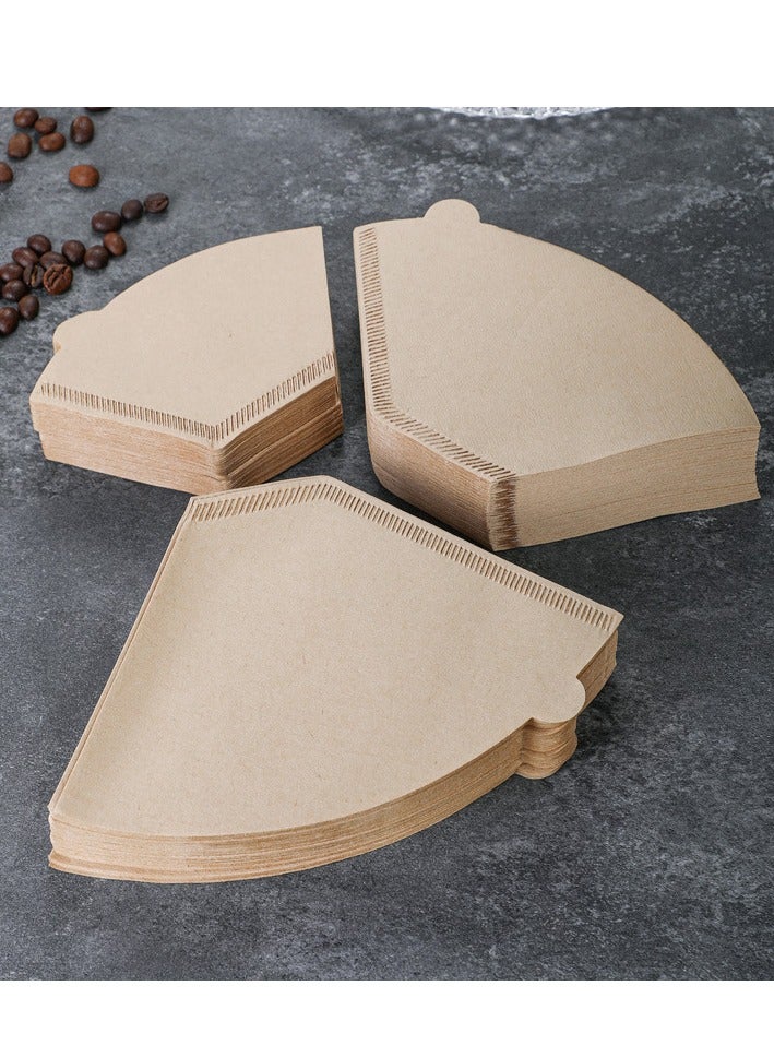 عام 200 قطعة من ورق فلتر القهوة بفلتر المروحة، كيس فلتر مسحوق القهوة المتسرب من أجل 2-4 أشخاص، ورق فلتر القهوة - Image 3