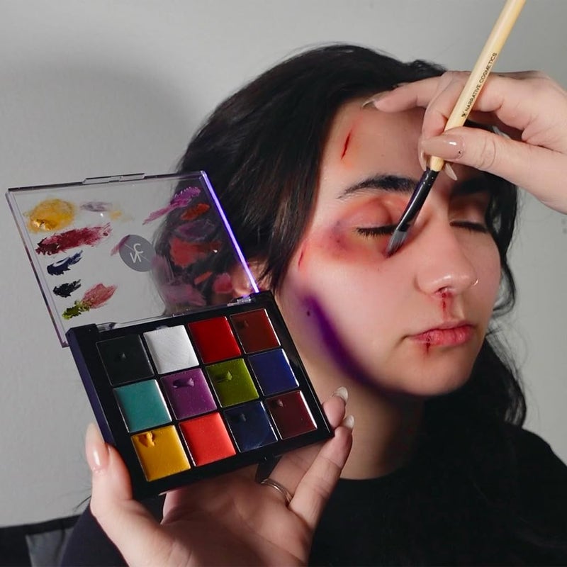 Narrative Cosmetics 12-Color Primary FX Cream Palette, Professional Quick Drying Waterproof SFX Makeup for the Stage, Film, Costumes, Cosplay - Image 2