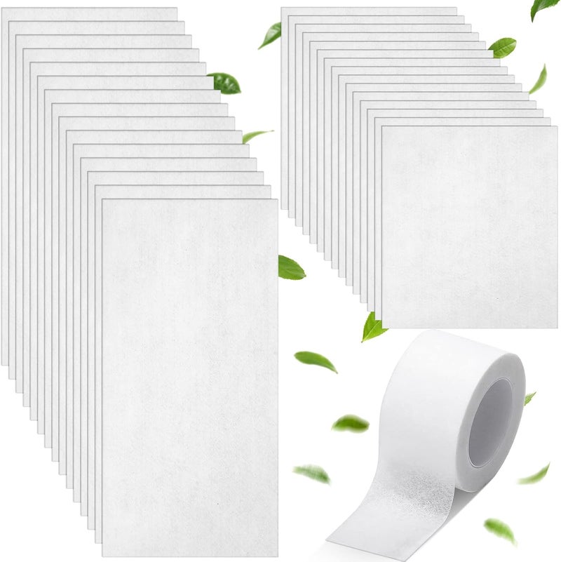 جوتوم 30 قطعة من وسادات السلس القابلة للتصرف لإدارة البشرة غير المهيجة للنساء، وسادات امتصاص مع شريط جلدي للبالغين وكبار السن، 14 × 6، 7 × 6 بوصة