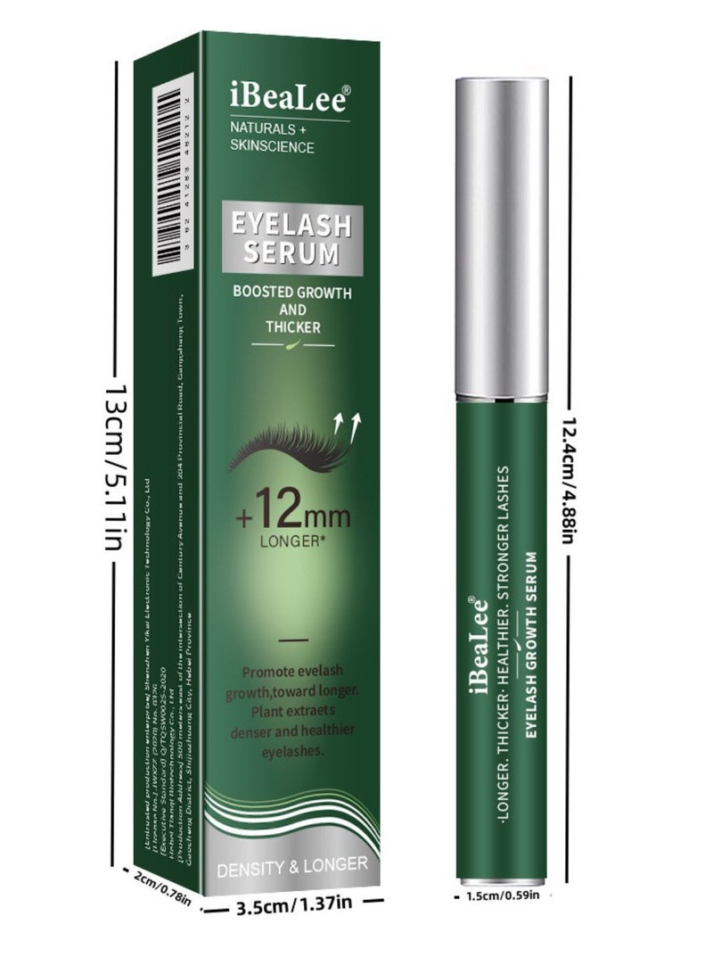 Nourishing Eyelash Serum - Natural Ingredients, Eyelash Growth Serum Enhancer, Plant Extract Eyelash Growth Serum for Longer, Thicker and Healthier Eyelashes 8ml
