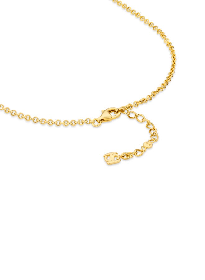 Saint Honore Paris Celeste 925 Silver FreWater Pearls Double Layer Necklace With Sil Beads - 400+50mm - Image 3