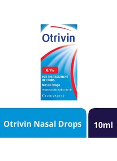 OTRIVIN Nasal Drops For Adults 10 Ml  - Image 1