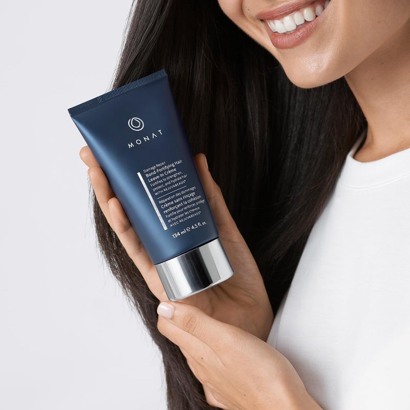 MONAT Damage Repair Bond-Fortifying Hair CrÃ¨me â€“ Leave-in CrÃ¨me Conditioner Refreshing Neroli and Orange Flower Fragrance â€“ Enhances Shine and Texture â€“ No Frizz in Humid Conditions - Image 5