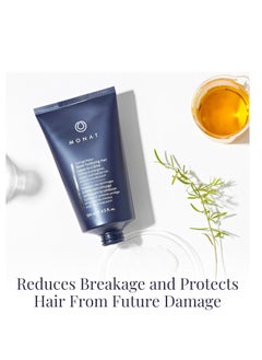 monat MONAT Damage Repair Bond-Fortifying Hair Crème – Leave-in Crème Conditioner Refreshing Neroli and Orange Flower Fragrance – Enhances Shine and Texture – No Frizz in Humid Conditions  - Image 2