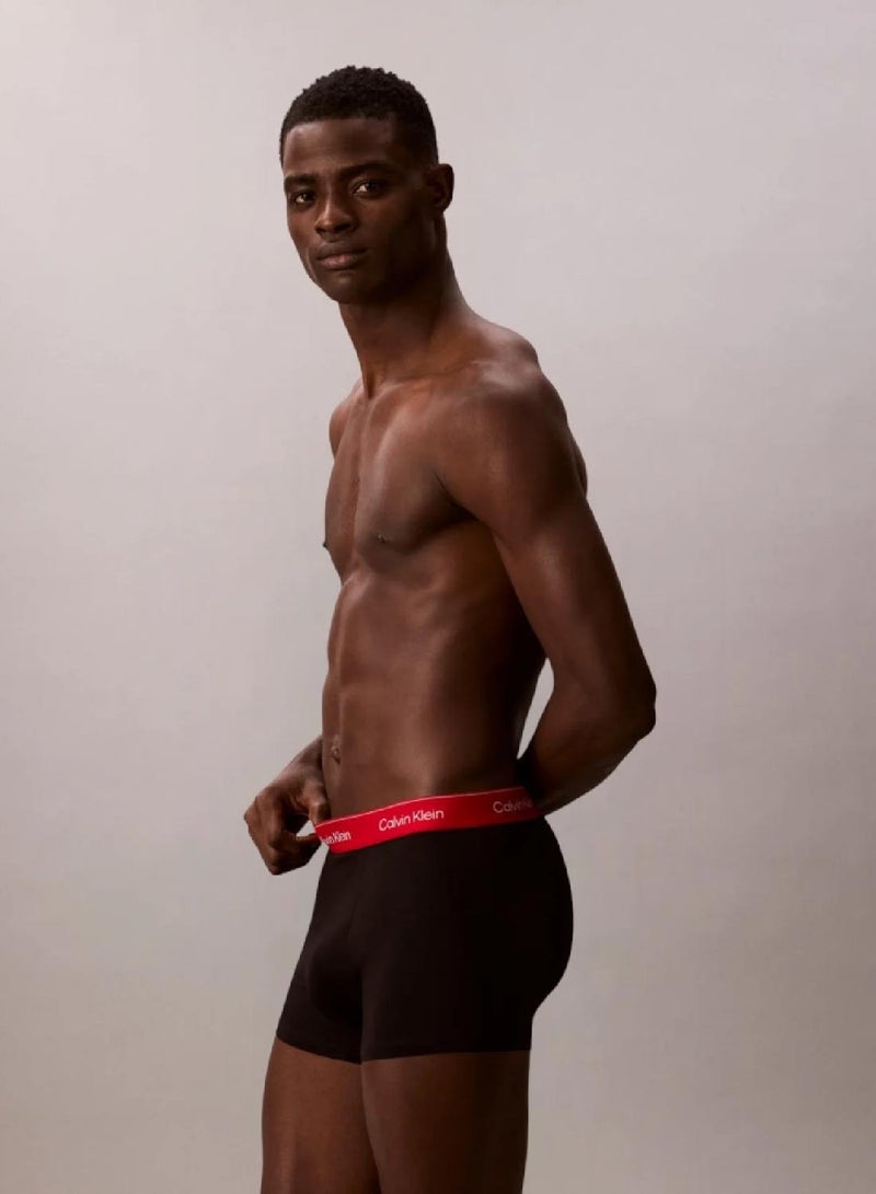 كالفن كلاين طقم سراويل داخلية Icon Cotton Stretch من 3 قطع - Image 5