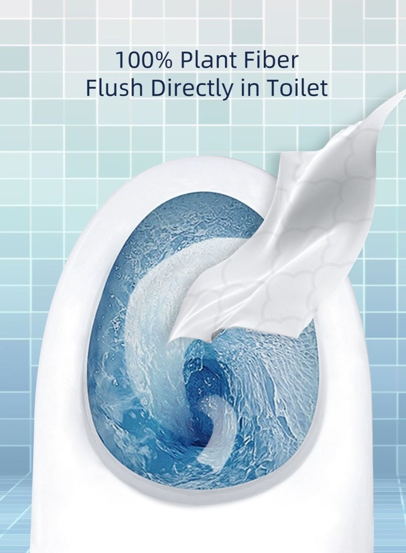 Aiwibi 99.91% Water -  Baby Toilet Wipes (Flushable) 1x42pcs - Image 5
