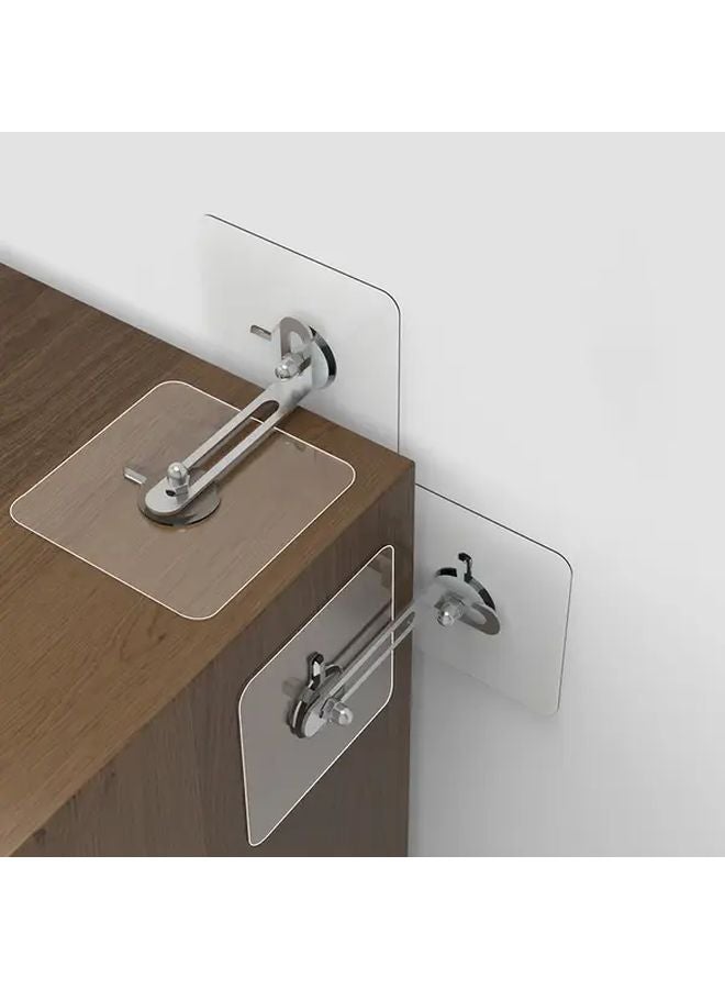 4pcs Stainless Steel Stickers For Wall Mounting No Drilling Photo Frames Tiles Hooks - Image 4