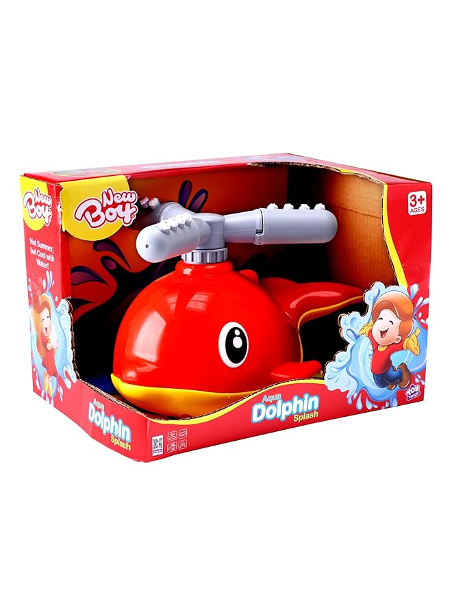 New Boy Aqua Dolphin Splash - Image 2