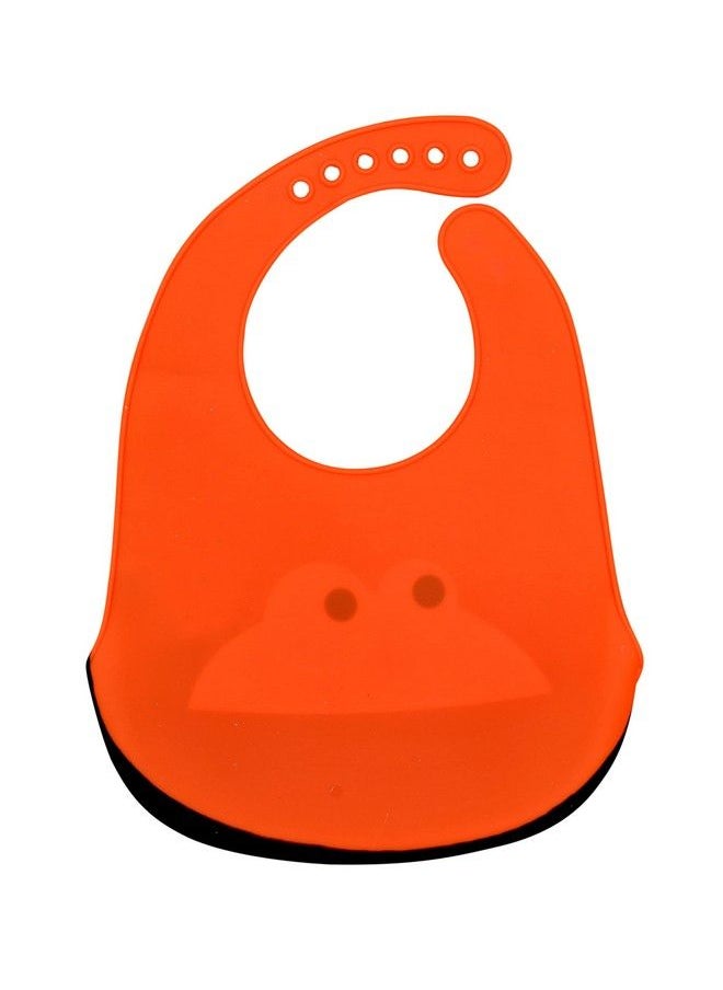 The Little Lookers - Silicone Feeding Bib For Baby With Adjustable Strap Waterproof Easy Stain Proof ; 100% Bpa Free (0 3 Years) (Pack Of 1) - Image 1