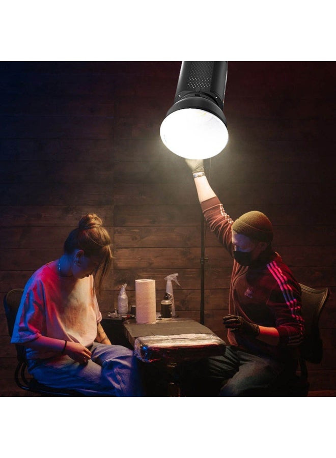 ار جي بي 500W Studio COB LED Light for Photography & Video with RGB Color Options, Creative Lighting Effects, Low-Noise Cooling, Universal Mount, and Remote Control for Filmmaking - Image 4