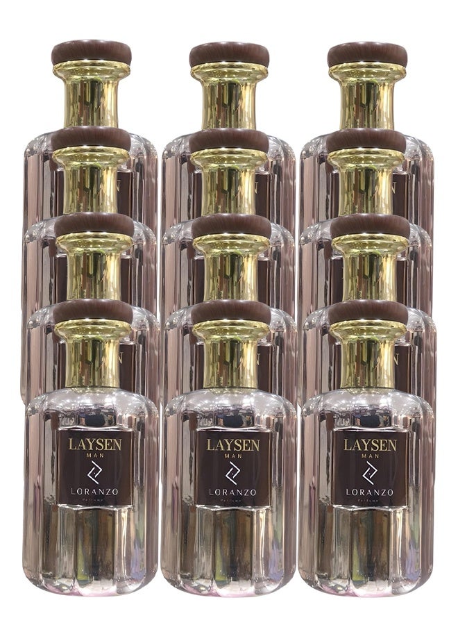 LoRan 12 Pieces Laysen Man Perfume For Men 100ml EDP - Image 1