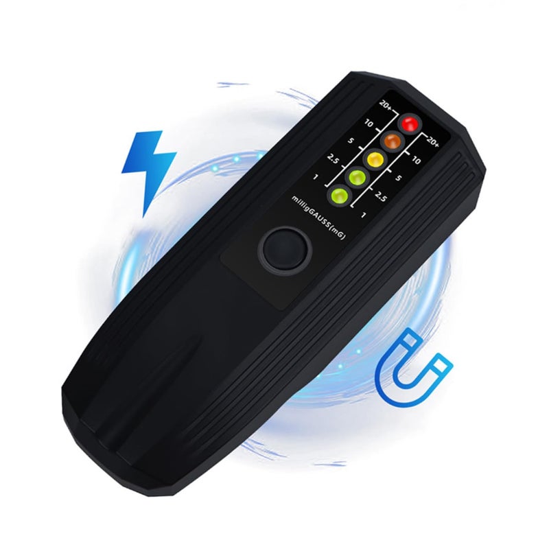 Portable Magnetic Field Detector Handheld Tester For Home Outdoor Health Safety Monitoring - Image 4