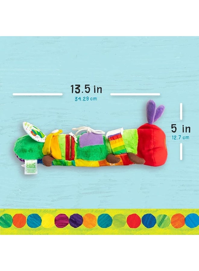 Kids Preferred KIDS PREFERRED World of Eric Carle The Very Hungry Caterpillar Learn to Dress Activity Toy Small  - Image 1