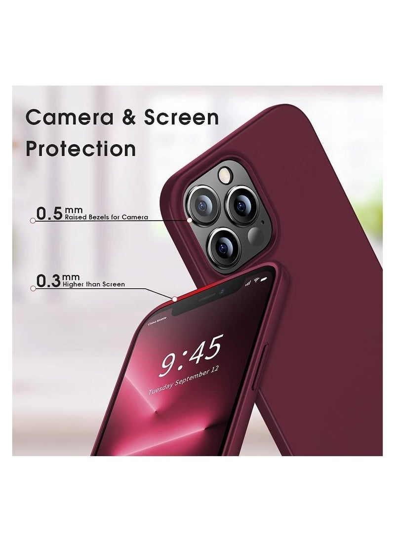 ELTRAZONE Compatible iPhone 13 Pro Max Case Slim Fit Ultra-Thin [Guardian Series] Soft TPU Matte Finish Coating Phone Cases Lightweight Back Cover Grip for iPhone 13 Pro Max 6.7"(2021 - Image 2