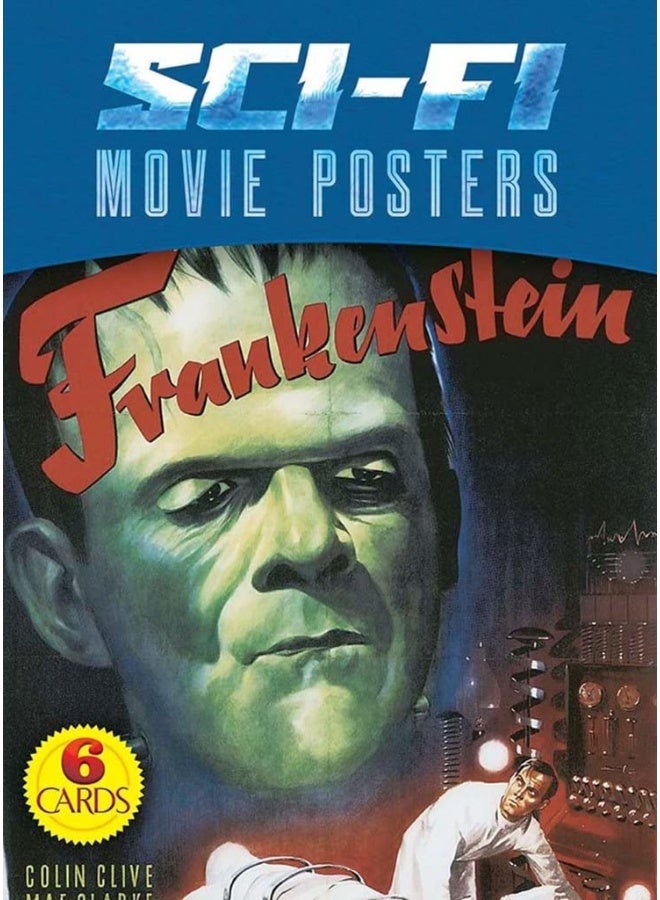 Sci-Fi Movie Posters: 6 Cards - Image 1