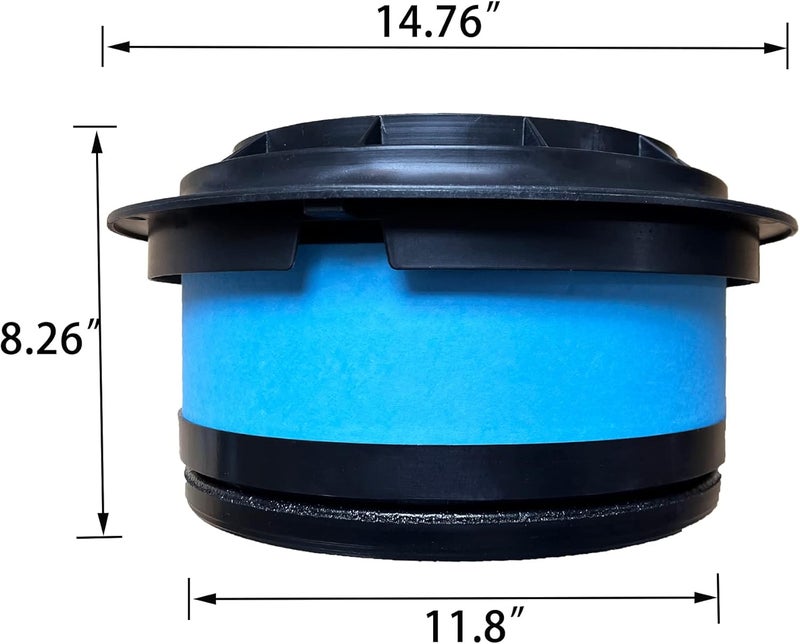 LeleoCar P607965 Air Filter Replacement for Freightliner Business Class M2 Trucks - Image 3