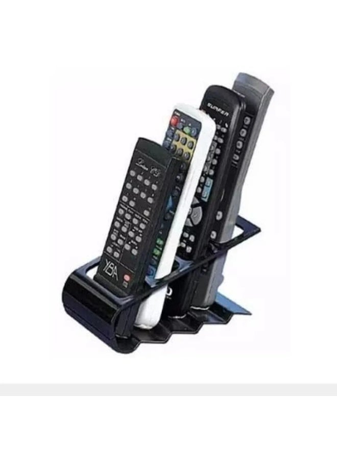 منظم ريموت باربع فتحات – تصميم أنيق وخفيف الوزن لتنظيم الريموتات – مناسب للتلفزيون، التكييف، الرسيفر وأجهزة التحكم – قاعدة ثابتة لا تنزلق متعدد الاستخدام في المنزل او المكتب - Image 3