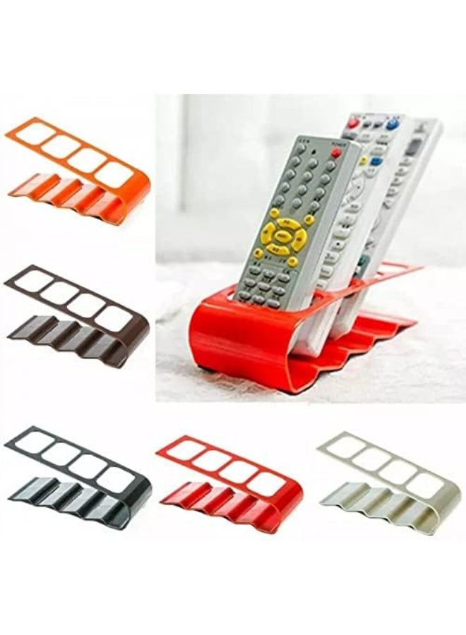 منظم ريموت باربع فتحات – تصميم أنيق وخفيف الوزن لتنظيم الريموتات – مناسب للتلفزيون، التكييف، الرسيفر وأجهزة التحكم – قاعدة ثابتة لا تنزلق متعدد الاستخدام في المنزل او المكتب - Image 5