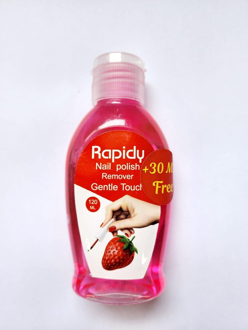Nail Polish Remover Strowberry +30Ml Free