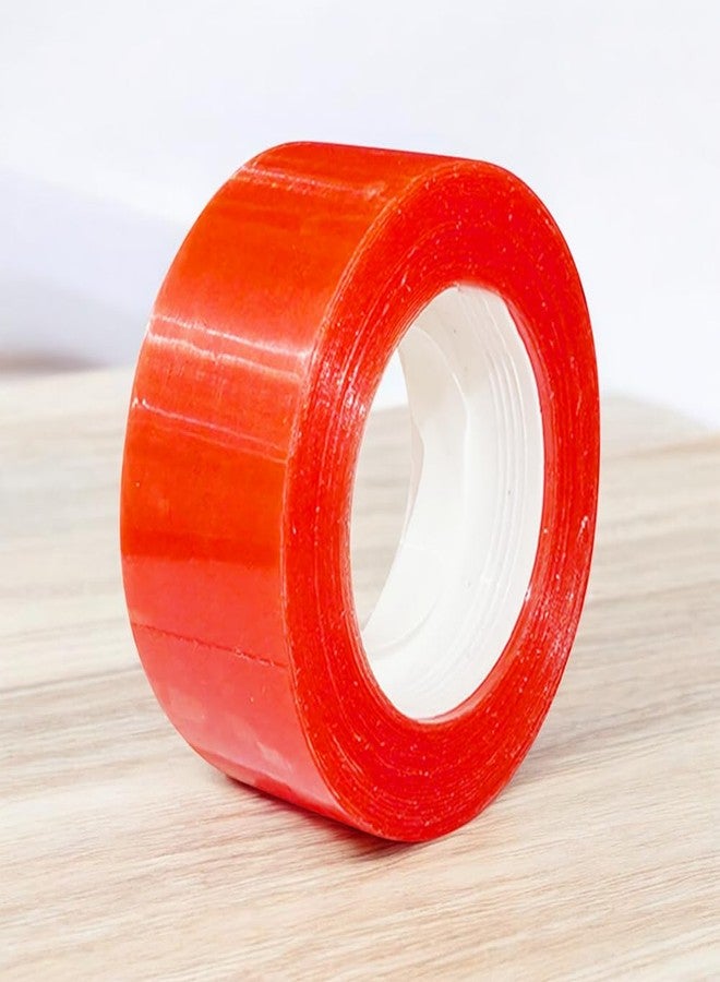 بلوشيا شريط لاصق للشعر المستعار الأحمر الصغير من BLUSHIA / شريط لاصق لوصلات الشعر / شريط لاصق للشعر المستعار / شريط لاصق مزدوج الجوانب لوصلات الشعر والشعر المستعار (شريط أحمر) - Image 2