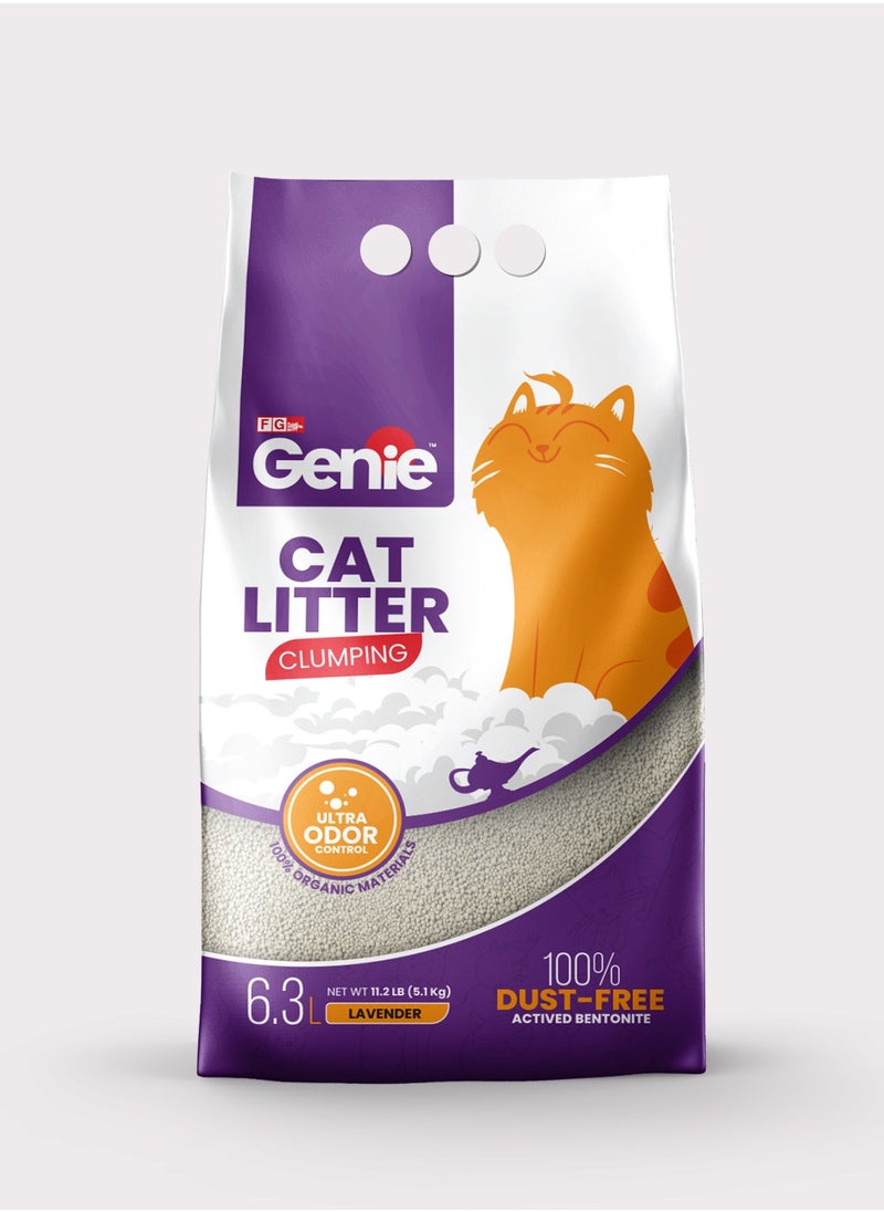 Genie Cat litter Clumping 6.3 L Lavender - pzsku/ZDAA240D74A046AE37FEEZ/45/_/1720609569/22750f7a-d6f0-42d4-973d-d308c8a99eaf