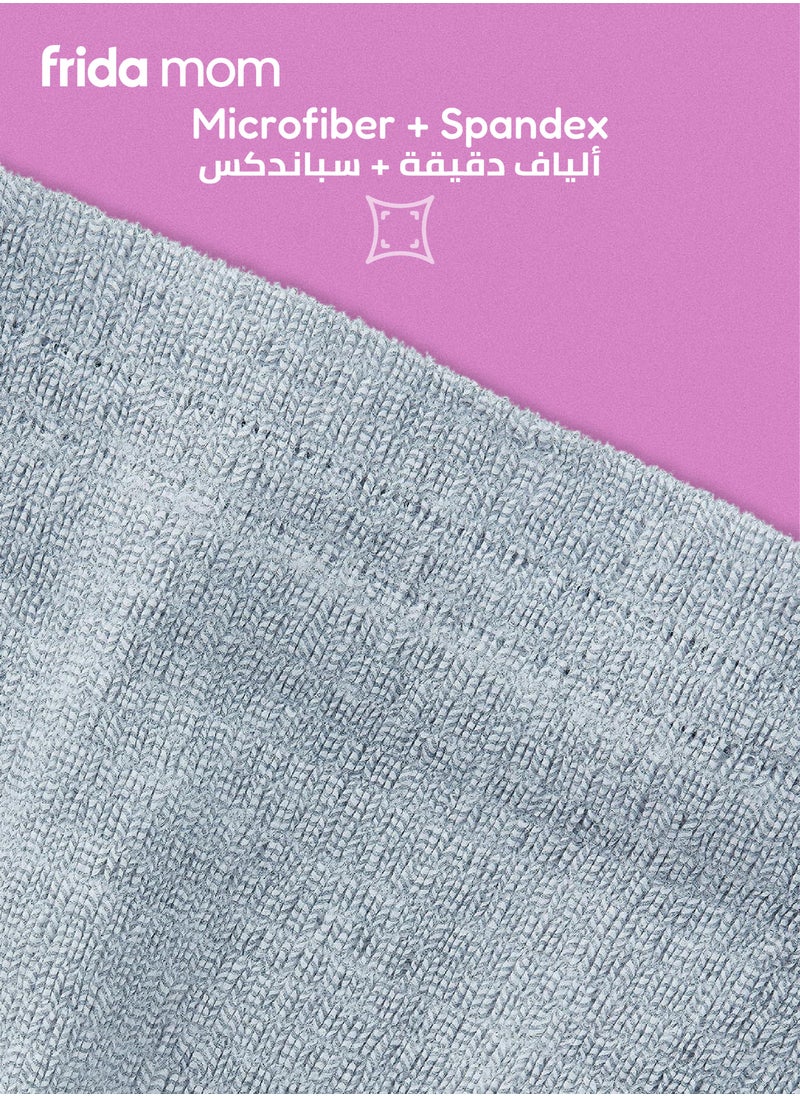 frida mom - Disposable Postpartum Underwear | Super Soft, Stretchy & Breathable | 8 Pack | Boys Short Fit, High-Waist, Full Coverage & Leak Protection | Latex-Free, Wicking Fabric for Comfort - Image 1