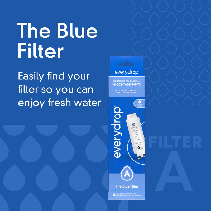 EveryDrop by Whirlpool everydropÂ® by Whirlpool Refrigerator Water Filter A - EDRARXD1 (Pack of 1) - Image 3