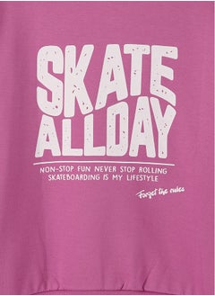 LC WAIKIKI Crew Neck Long Sleeve Printed Girl's Sweatshirt  - Image 4