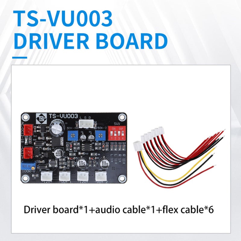 Dual Channel Vu Meter Driver Board Module PCB For Tube Amplifier 12 18V - Image 3